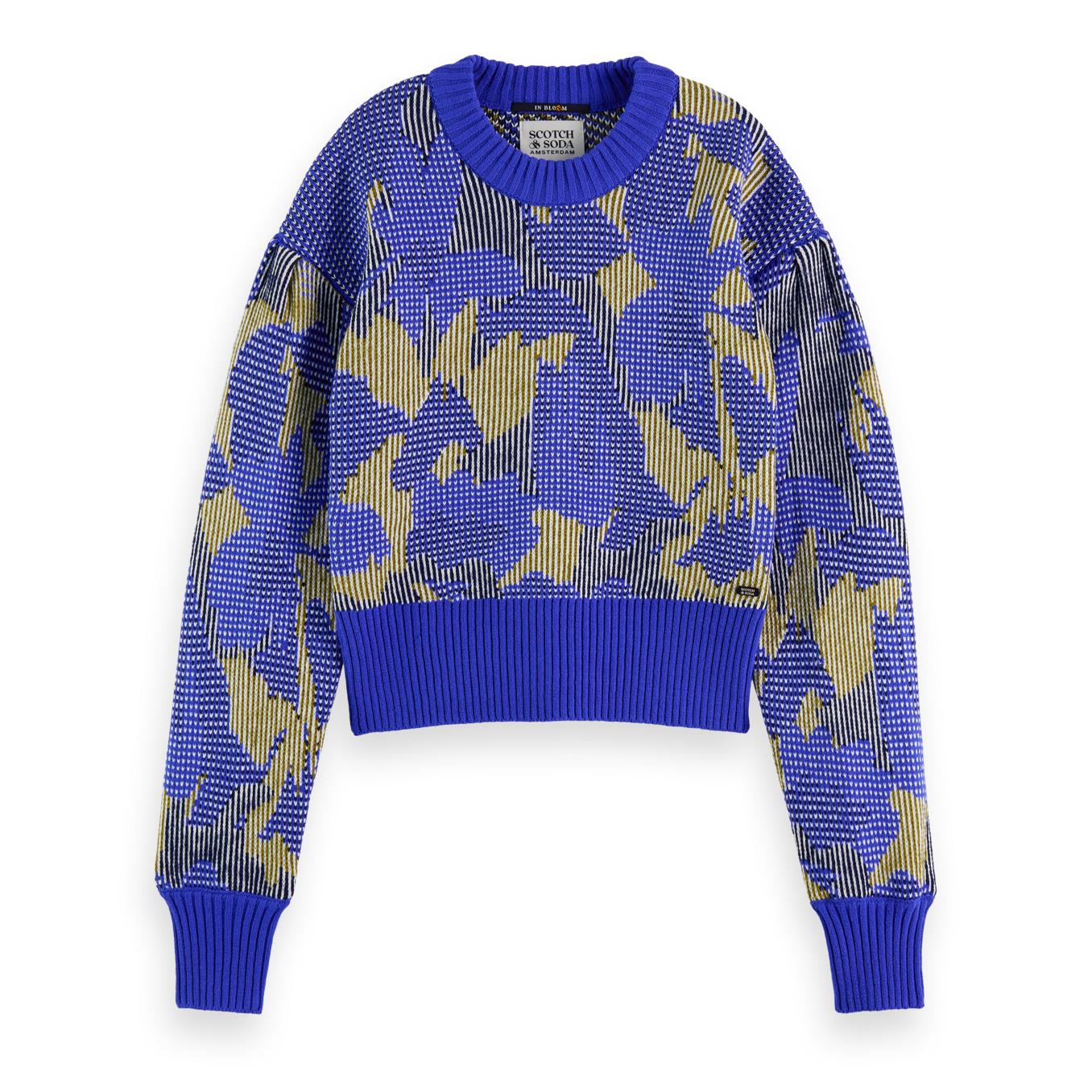 Scotch & Soda Abstract Jacquard Pullover